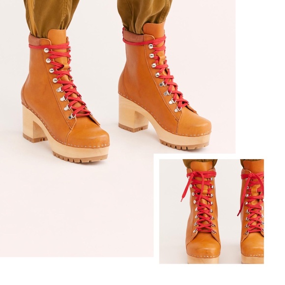 Swedish Hasbeens Shoes - Swedish Hasbeens Hiking Boot Nature EU 38